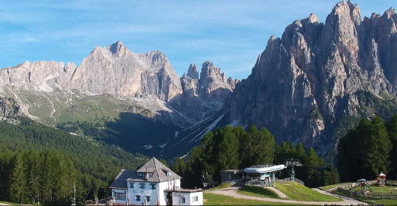 Webcam Vigo di Fassa-Pera-Ciampedìe - Vigo di Fassa - Torri del Vajolet