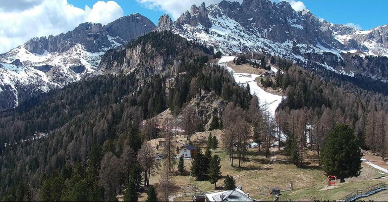 Webcam Vigo di Fassa-Pera-Ciampedie - Vigo - seggiovia Prà Martin