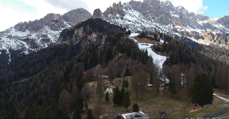 Webcam Vigo di Fassa-Pera-Ciampedie - Vigo - seggiovia Prà Martin