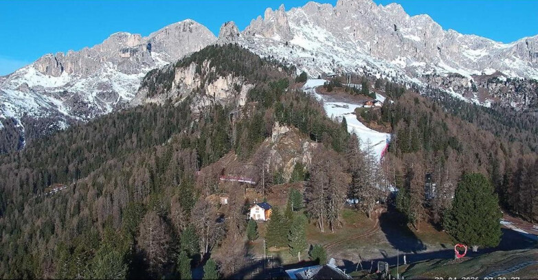 Webcam Vigo di Fassa-Pera-Ciampedie - Vigo - seggiovia Prà Martin