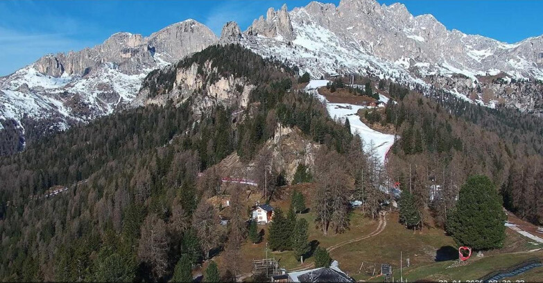 Webcam Vigo di Fassa-Pera-Ciampedie - Vigo - seggiovia Prà Martin