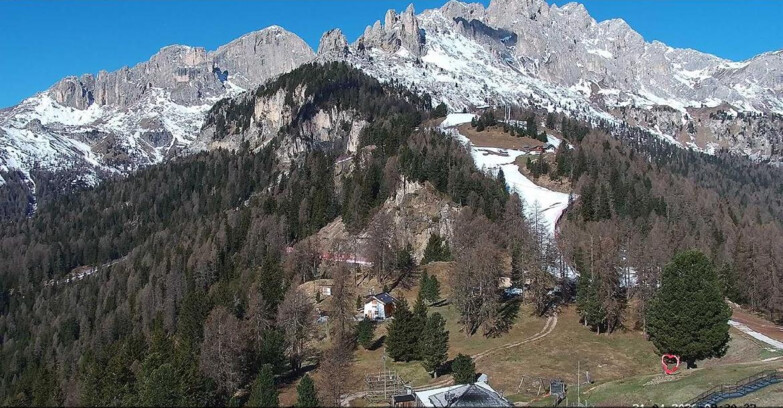 Webcam Vigo di Fassa-Pera-Ciampedìe - Vigo - seggiovia Prà Martin