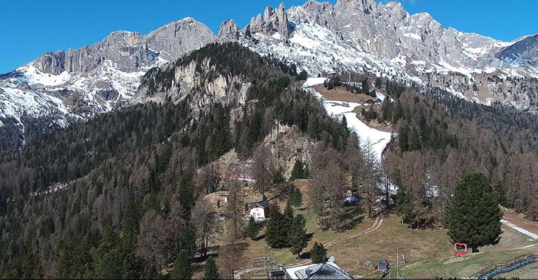 Webcam Vigo di Fassa-Pera-Ciampedìe - Vigo - seggiovia Prà Martin