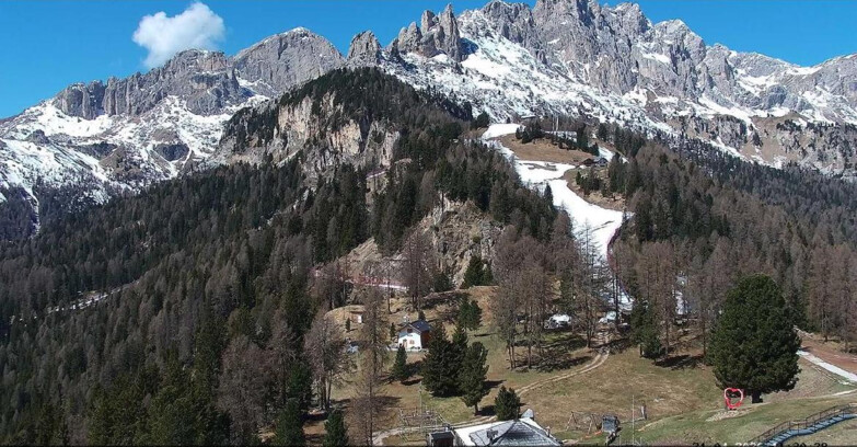 Webcam Vigo di Fassa-Pera-Ciampedìe - Vigo - seggiovia Prà Martin