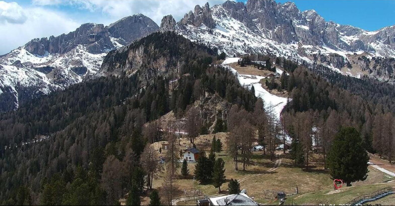 Webcam Vigo di Fassa-Pera-Ciampedìe - Vigo - seggiovia Prà Martin