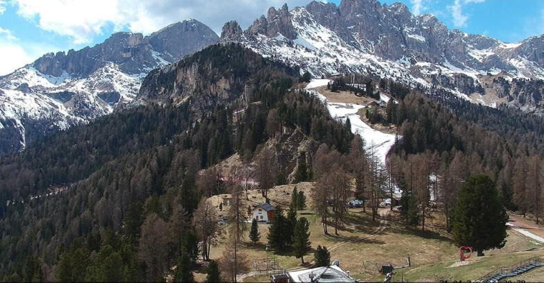 Webcam Vigo di Fassa-Pera-Ciampedìe - Vigo - seggiovia Prà Martin