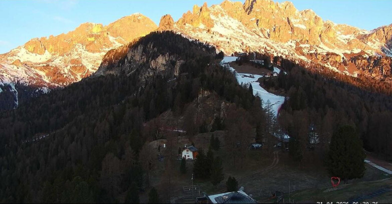 Webcam Vigo di Fassa-Pera-Ciampedìe - Vigo - seggiovia Prà Martin