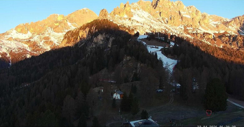 Webcam Vigo di Fassa-Pera-Ciampedìe - Vigo - seggiovia Prà Martin