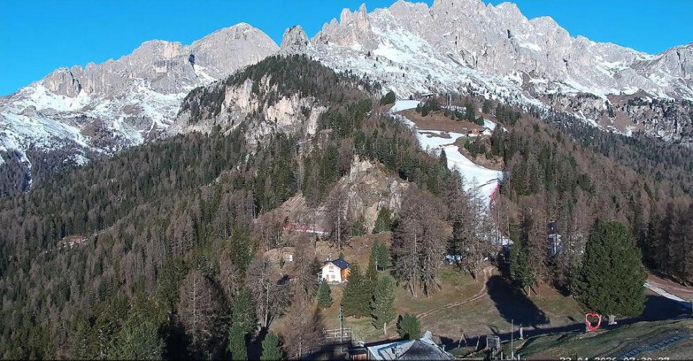 Webcam Vigo di Fassa-Pera-Ciampedìe - Vigo - seggiovia Prà Martin