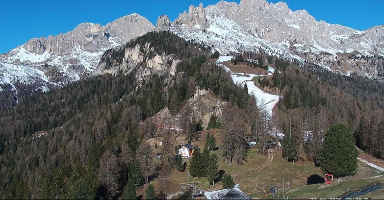 Webcam Vigo di Fassa-Pera-Ciampedìe - Vigo - seggiovia Prà Martin