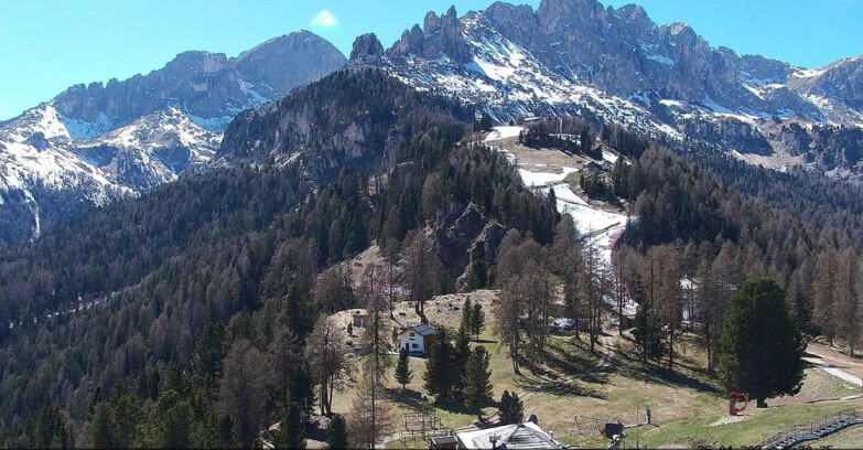 Webcam Vigo di Fassa-Pera-Ciampedie - Vigo - seggiovia Prà Martin 