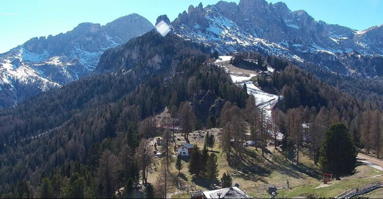 Webcam Vigo di Fassa-Pera-Ciampedie - Vigo - seggiovia Prà Martin 