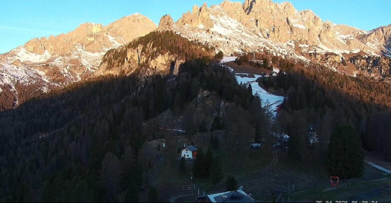 Webcam Vigo di Fassa-Pera-Ciampedie - Vigo - seggiovia Prà Martin 