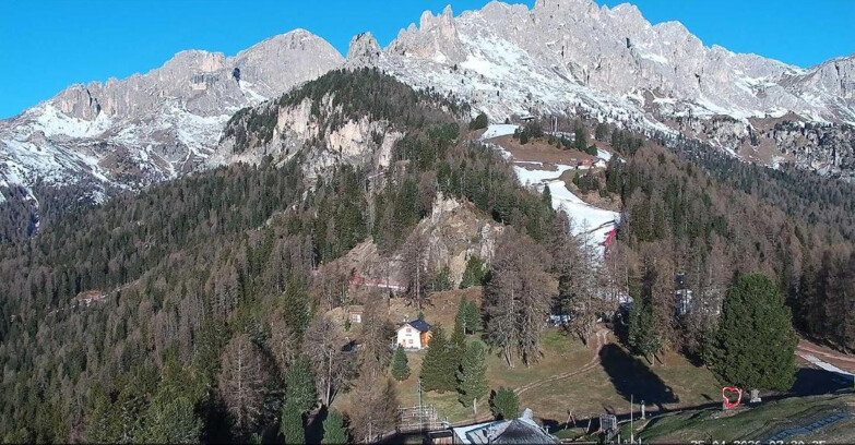 Webcam Vigo di Fassa-Pera-Ciampedie - Vigo - seggiovia Prà Martin 