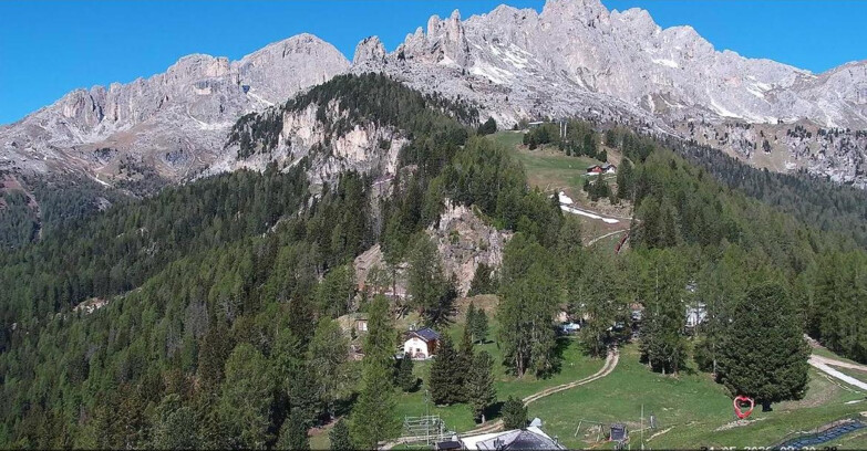 Webcam Vigo di Fassa-Pera-Ciampedie - Vigo - seggiovia Prà Martin 