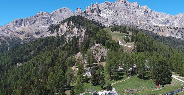 Webcam Vigo di Fassa-Pera-Ciampedie - Vigo - seggiovia Prà Martin 