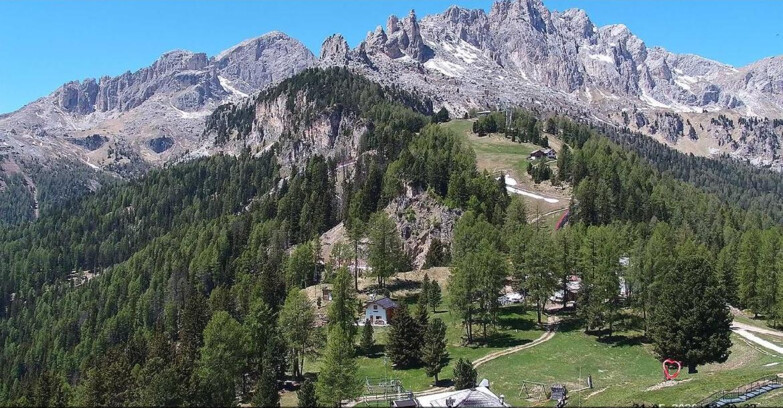 Webcam Vigo di Fassa-Pera-Ciampedie - Vigo - seggiovia Prà Martin 
