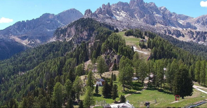 Webcam Vigo di Fassa-Pera-Ciampedie - Vigo - seggiovia Prà Martin 
