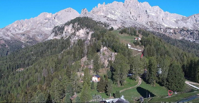 Webcam Vigo di Fassa-Pera-Ciampedie - Vigo - seggiovia Prà Martin 