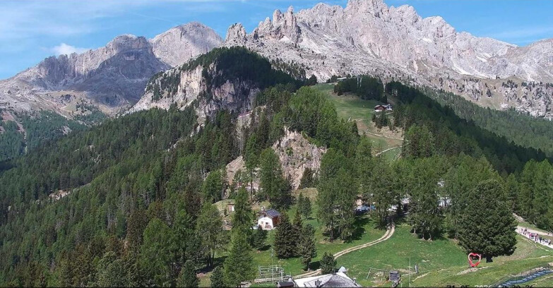 Webcam Vigo di Fassa-Pera-Ciampedìe - Vigo - seggiovia Prà Martin