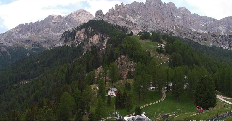 Webcam Vigo di Fassa-Pera-Ciampedìe - Vigo - seggiovia Prà Martin