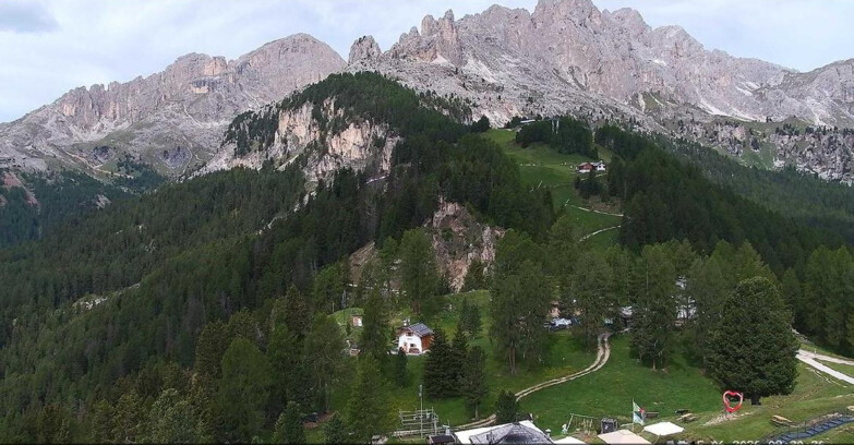 Webcam Vigo di Fassa-Pera-Ciampedie - Vigo - seggiovia Prà Martin 