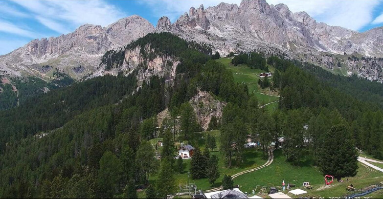 Webcam Vigo di Fassa-Pera-Ciampedie - Vigo - seggiovia Prà Martin 