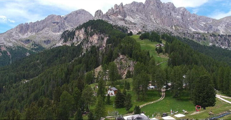 Webcam Vigo di Fassa-Pera-Ciampedie - Vigo - seggiovia Prà Martin 