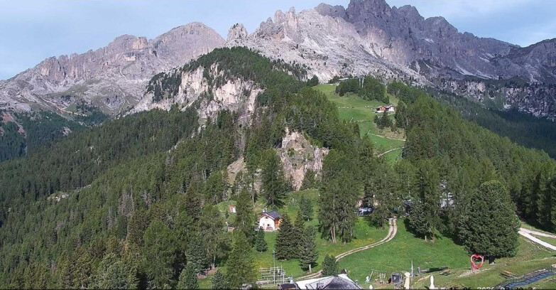 Webcam Vigo di Fassa-Pera-Ciampedie - Vigo - seggiovia Prà Martin 