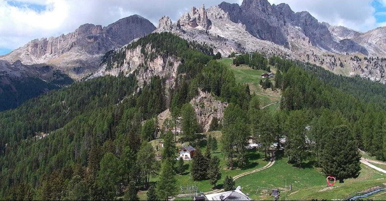 Webcam Vigo di Fassa-Pera-Ciampedìe - Vigo - seggiovia Prà Martin