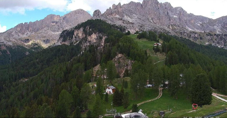 Webcam Vigo di Fassa-Pera-Ciampedìe - Vigo - seggiovia Prà Martin