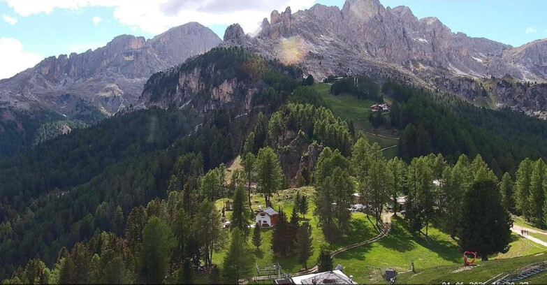 Webcam Vigo di Fassa-Pera-Ciampedìe - Vigo - seggiovia Prà Martin