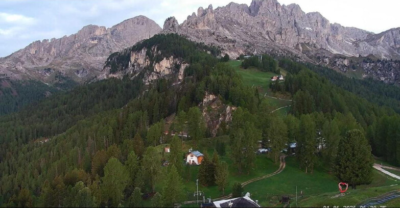 Webcam Vigo di Fassa-Pera-Ciampedìe - Vigo - seggiovia Prà Martin