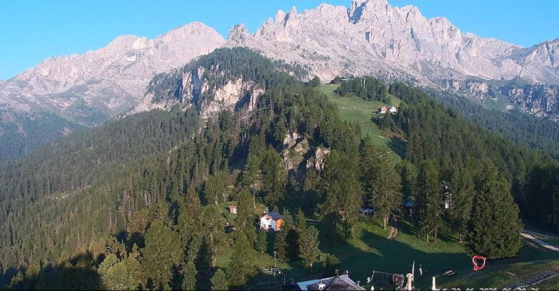 Webcam Vigo di Fassa-Pera-Ciampedìe - Vigo - seggiovia Prà Martin