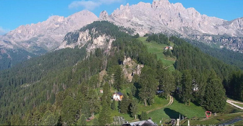 Webcam Vigo di Fassa-Pera-Ciampedìe - Vigo - seggiovia Prà Martin