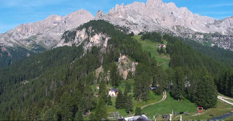 Webcam Vigo di Fassa-Pera-Ciampedìe - Vigo - seggiovia Prà Martin