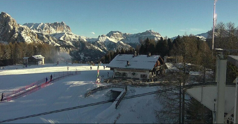 Webcam Vigo di Fassa-Pera-Ciampedìe - Vigo - verso Sassolungo e Pordoi