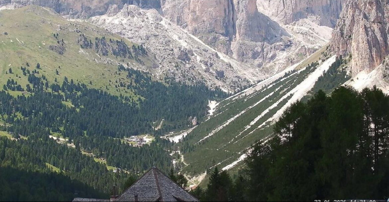 Webcam Vigo di Fassa-Pera-Ciampedìe - Vigo - Conca del Gardeccia