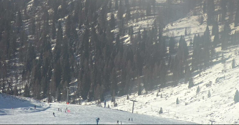 Webcam San Martino di Castrozza - Passo Rolle - Tognola - Pista Scandola