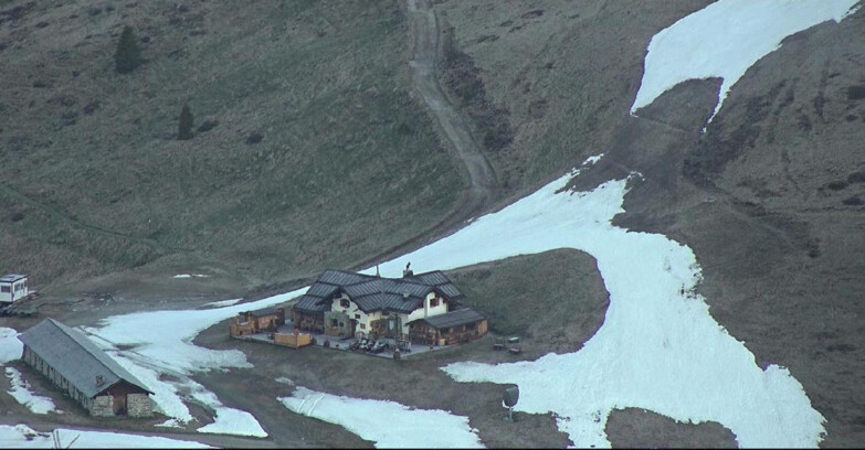 Webcam San Martino di Castrozza - Passo Rolle  - Tognola - Rampone delle Malghe