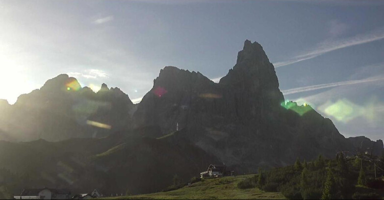Webcam San Martino di Castrozza - Passo Rolle - Passo Rolle - Il Cimone