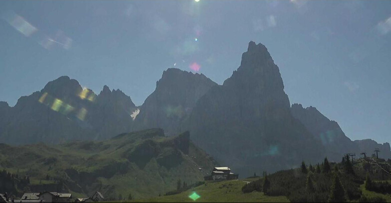 Webcam San Martino di Castrozza - Passo Rolle  - Passo Rolle - Il Cimone