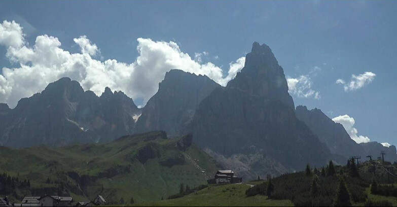 Webcam San Martino di Castrozza - Passo Rolle  - Passo Rolle - Il Cimone