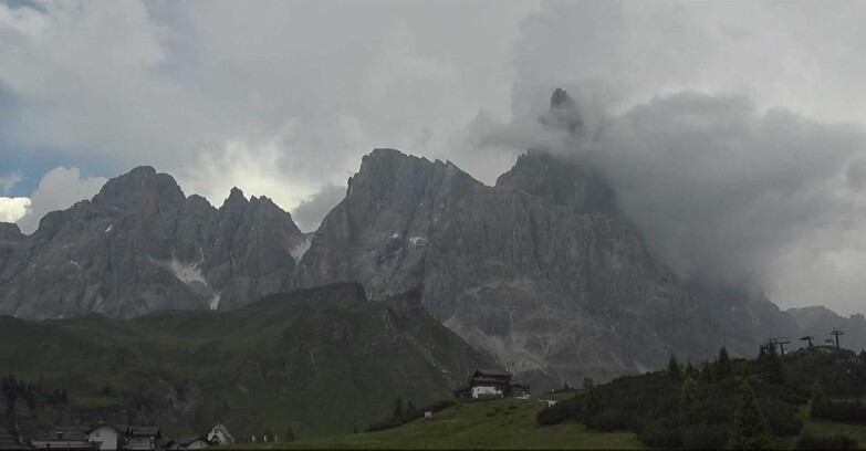 Webcam San Martino di Castrozza - Passo Rolle  - Passo Rolle - Il Cimone