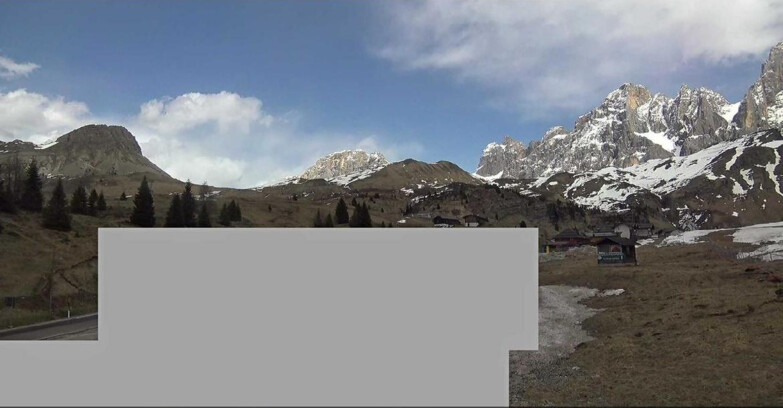 Webcam Сан-Мартино-ди-Кастроцца - Пассо-Ролле - Passo Rolle - Castellazzo