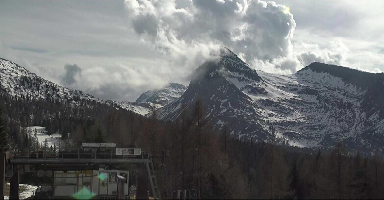 Webcam San Martino di Castrozza - Passo Rolle  - Passo Rolle - Colbricon