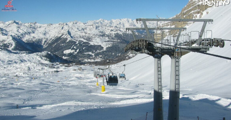 Webcam Madonna di Campiglio - Vista dal Grostè