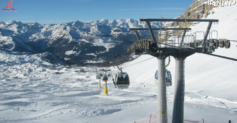 Webcam Madonna di Campiglio - Vista dal Grostè