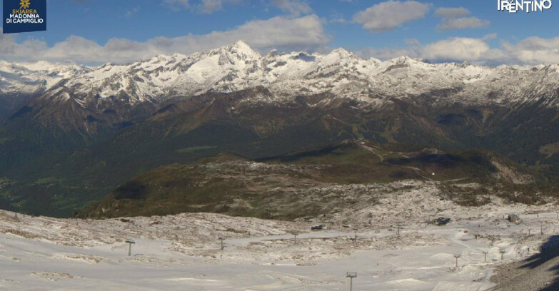 Webcam Madonna di Campiglio (Skiarea Campiglio Dolomiti di Brenta - Val di Sole Val Rendena) - Grostè Area