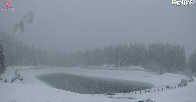 Webcam Madonna di Campiglio (Skiarea Campiglio Dolomiti di Brenta - Val di Sole Val Rendena) - Lago Montagnoli